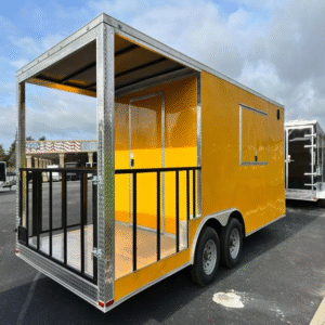 Mobile food trailer